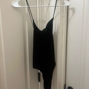 Abercrombie & Fitch velvet bodysuit